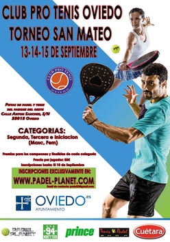 Cartel del torneo